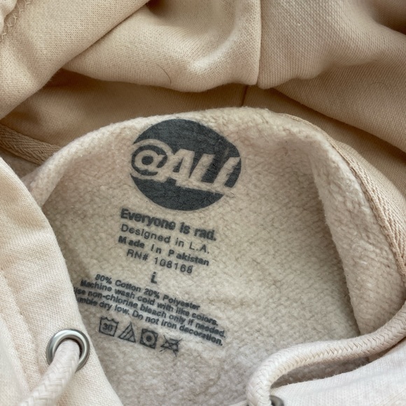 G.O.A.T. Beige Hoodie - Picture 2 of 3